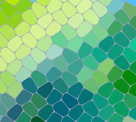 Fototapeta premium Light Green, Yellow vector blurry rectangular background. Geometric background in square style with gradient.