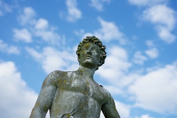 statue of man