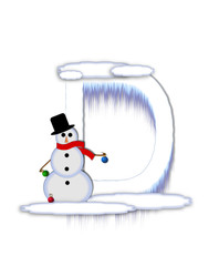 Alphabet Frosty D