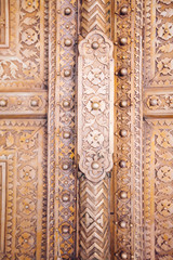 Old Golden Doors of the Jaipur City Palace