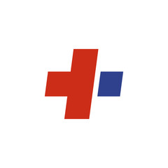 Obraz premium Healthcare and medical logo design vector template