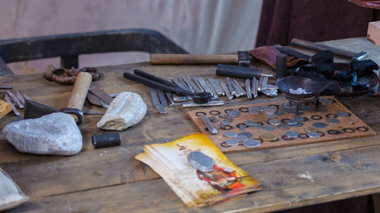 Vintage street smithy