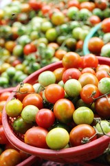 Fresh tomatoes for cooking in street food