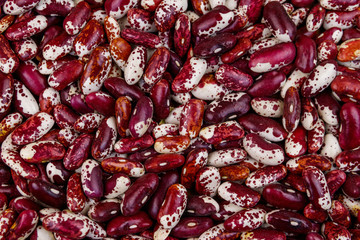 Background of the raw kidney beans
