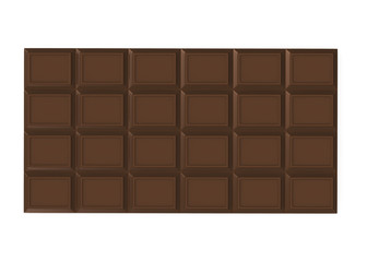 Chocolate Bar Isolated