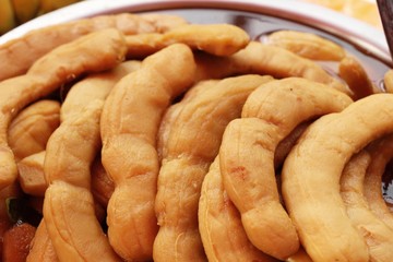 Pickled tamarind is delicious at street food