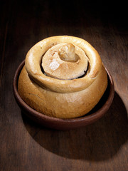 Polish food żurek soup