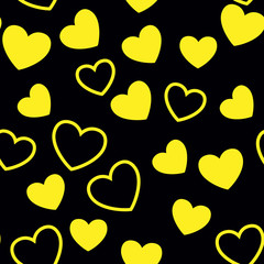 Valentine's day seamless pattern,