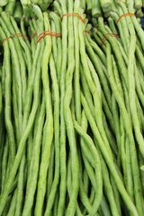 Long bean for cooking at street food