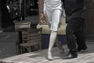 Fototapeta na wymiar tango dance