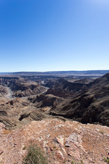 Beautiful view of Fishriver canyon