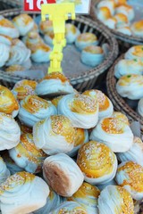 Festival moon cake - Chinese cake in market
