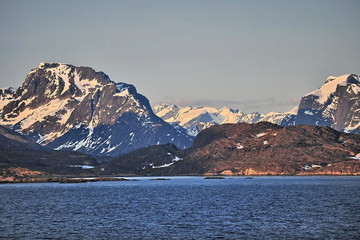 Seascapes of Greenland.