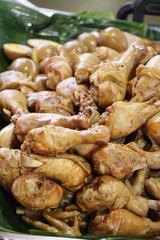 Chicken stewed is delicious at street food