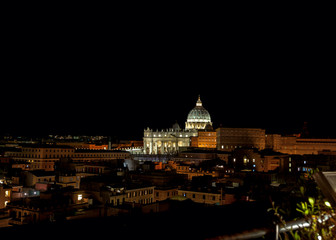 Fototapeta na wymiar Basilica of San Pietro in Vatican, Rome.