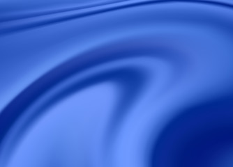 Beautiful Blue Silk for Drapery Abstract Background