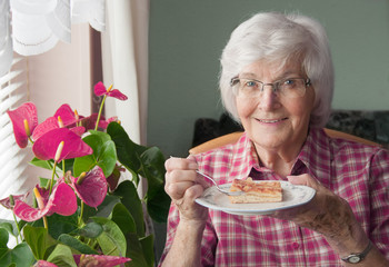 Senior woman porträt IV