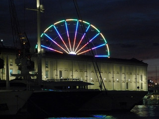 Fototapeta na wymiar Ferris wheel