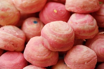 Festival moon cake - Chinese cake in market