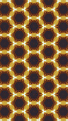 Ornate geometric pattern and abstract colored background