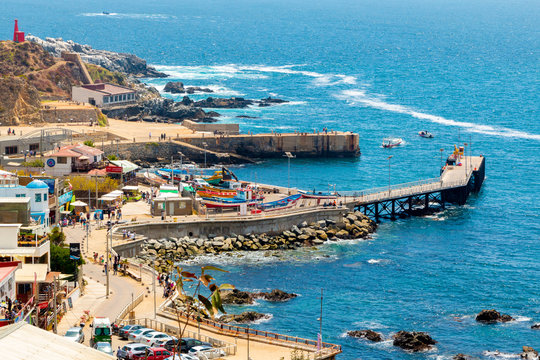 Caleta Quintay Quinta Regi&oacute;n Chile