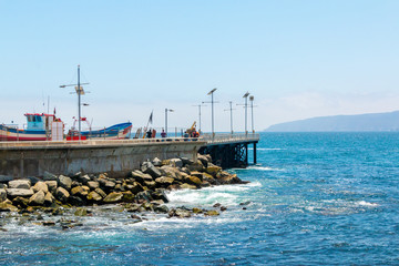 Caleta Quintay Quinta Región Chile