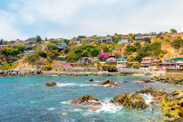 Fototapeta premium Caleta Quintay Quinta Región Chile