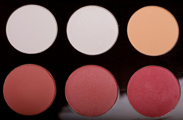 make-up collection close up