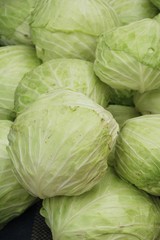 Head cabbage for cooking at street food
