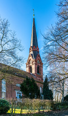 St. Gertrud Church of Altenwerder in Hamburg, Germany