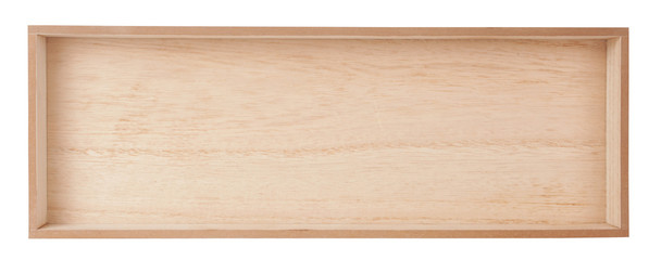 Wooden honey spoon natural cutlery view from above