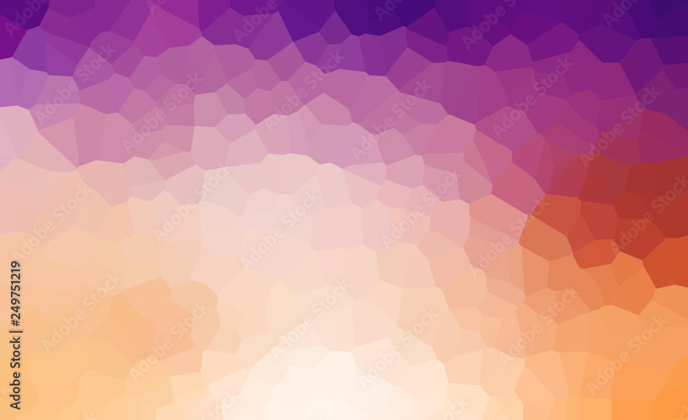 Poster abstract crystallized polygon shapes gradient pattern background