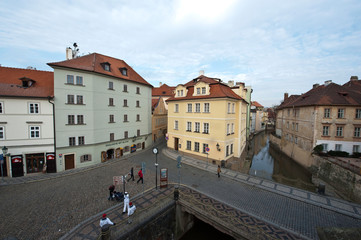 Fototapeta premium Promenade dans les rues de Prague