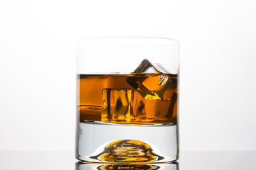  whiskey glass and whiskey