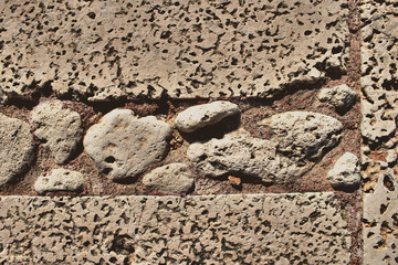 stones in sand
