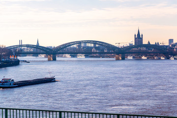 Paisaje otoñal Colonia Alemania