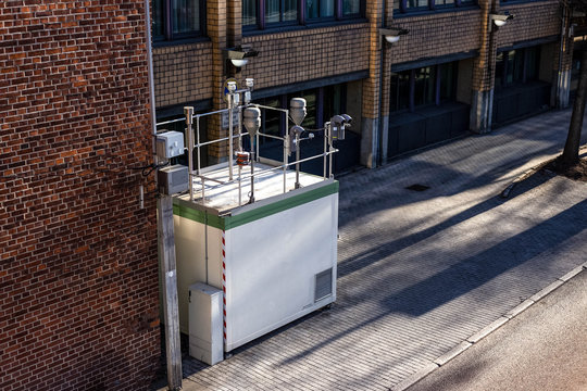 Feinstaubmessger&auml;t, Neckartor Stuttgart