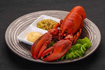 Luxury Lobster with sauce
