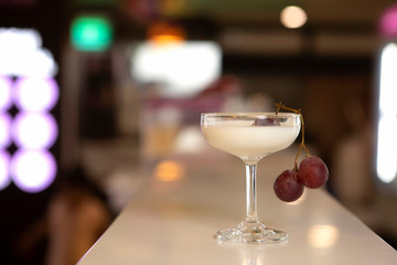 Milkshake Ice cream with Grapes