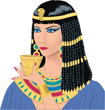 Cleopatra Vector Illustration