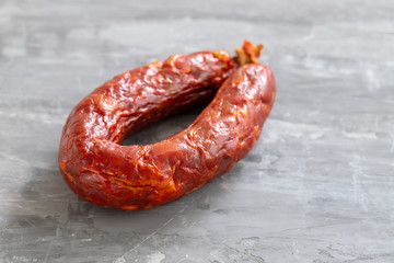 portuguese smoked sausage chourico
