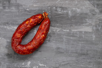 typical portuguese smoked sausages