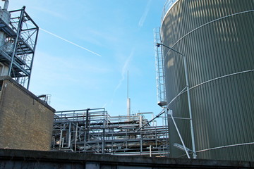 Chemical factory in Gouda which produces  base stearine, waxes and emulsifiers for the Candles &...