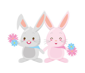 cute rabbit cartoon