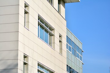 Office building. Business building. Exterior of building