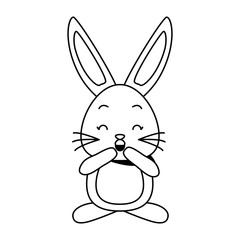 cute rabbit cartoon