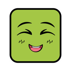 square emoticon face expression