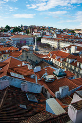 Fototapeta na wymiar City Square in Lisbon
