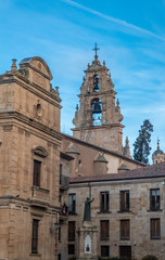 The University of Salamanca, Castile and León, Spain. Founded in 1134 it is the oldest university in the Hispanic world and the third oldest university in the entire world still in operation.