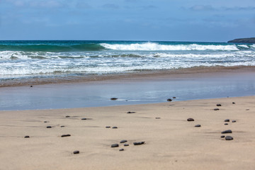 paradise beach on the ocean